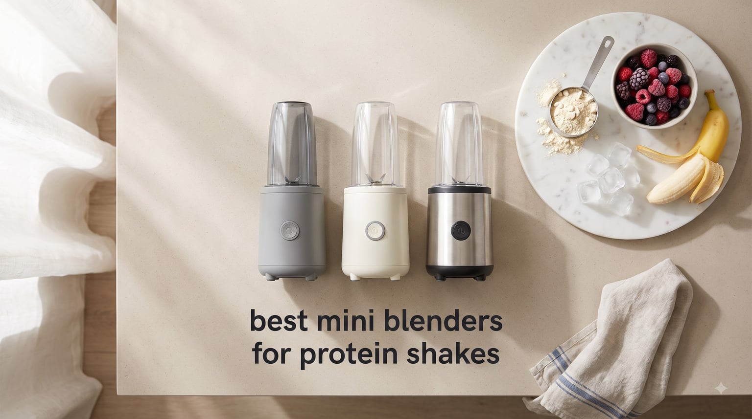 best mini blenders for protein shakes