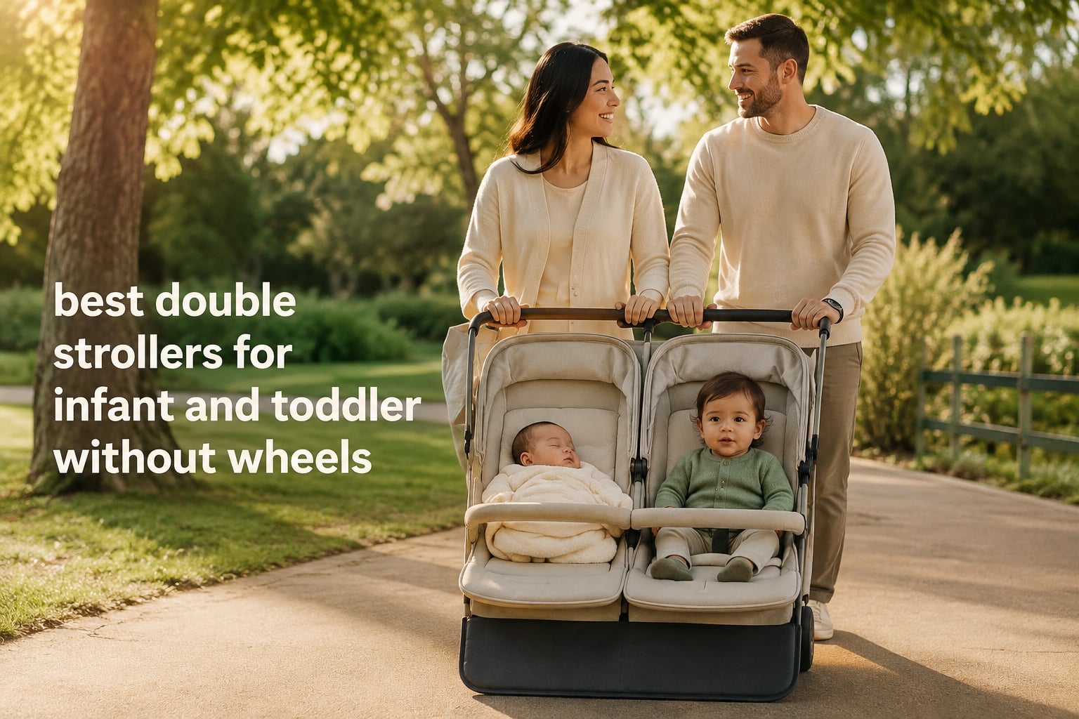 best double strollers for infant and toddler without wheels