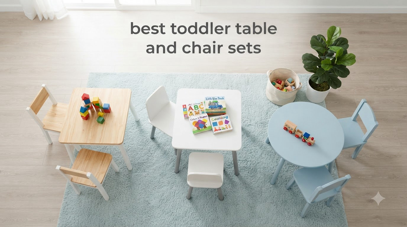 best toddler table and chair sets