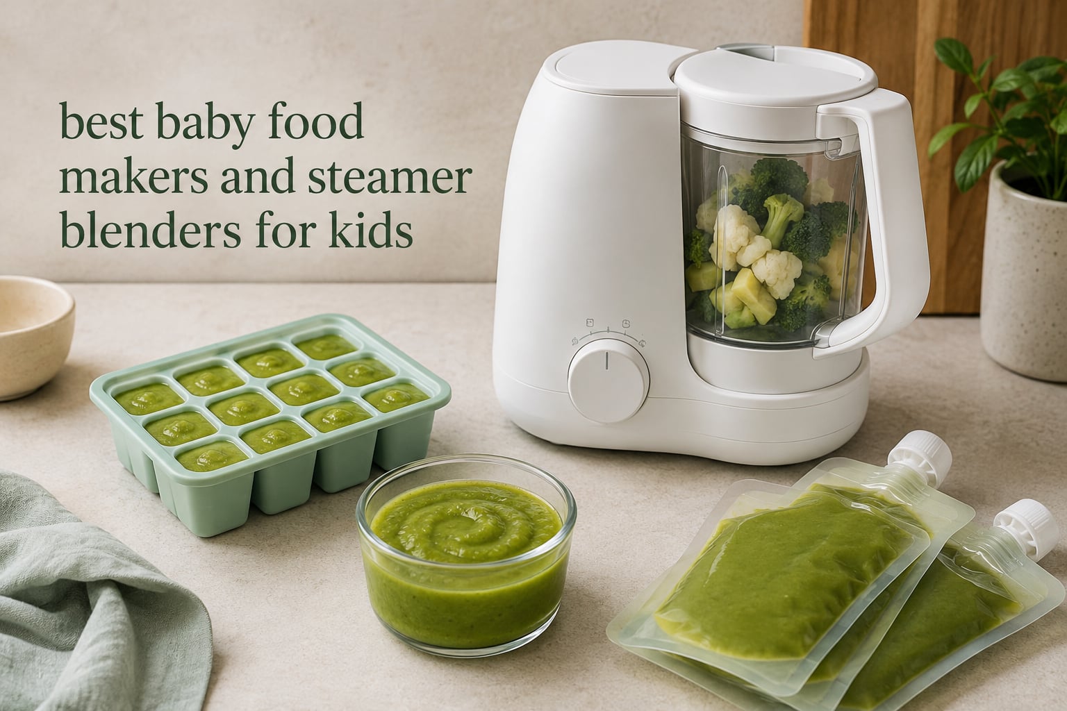 best baby food makers and steamer blenders for kids