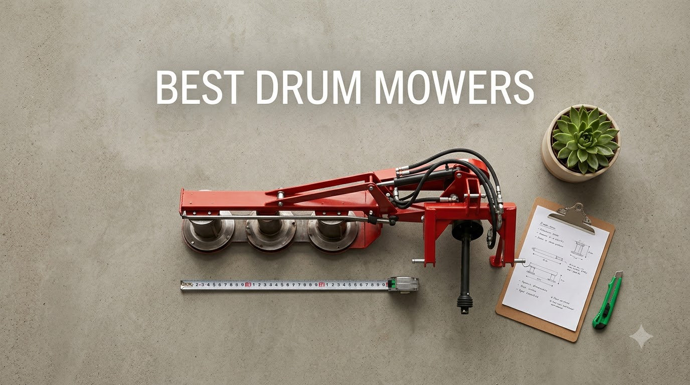 best drum mowers