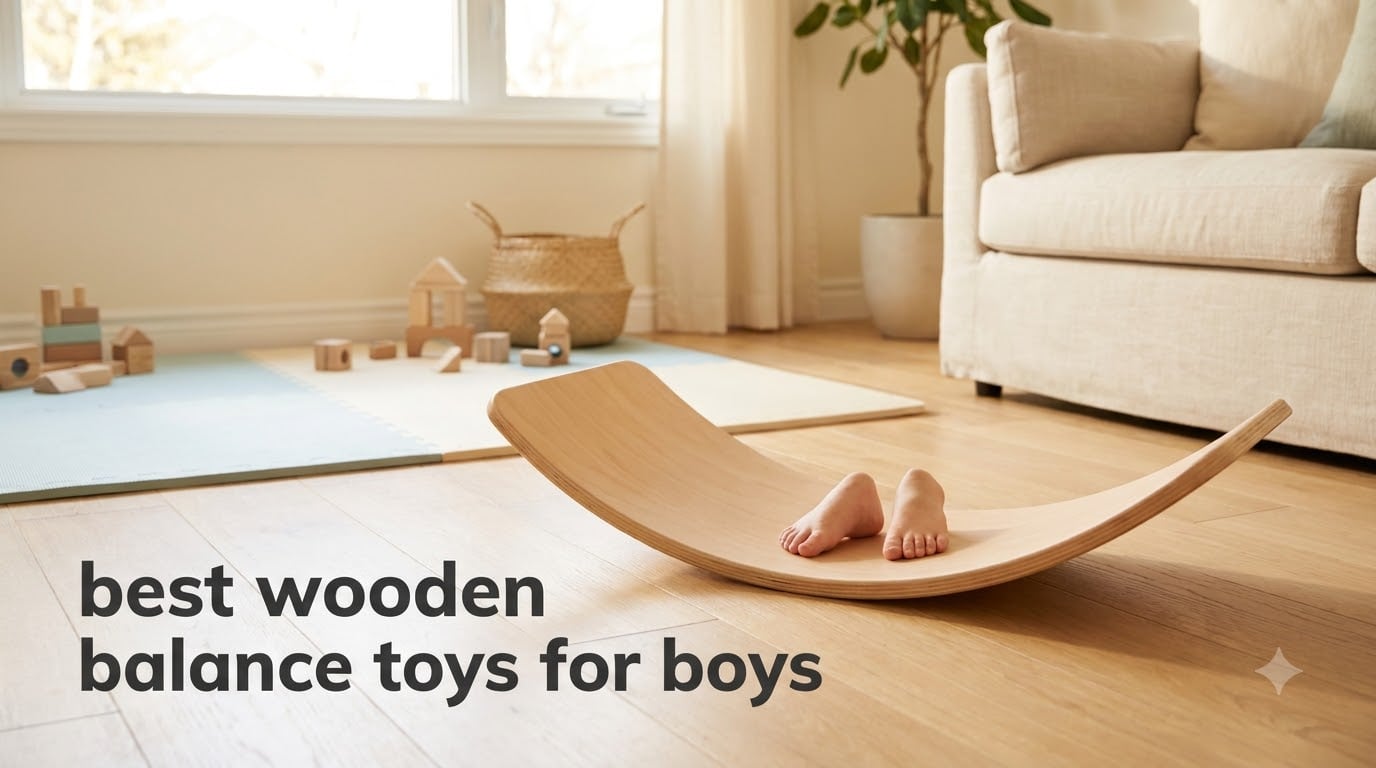 best wooden balance toys for boys