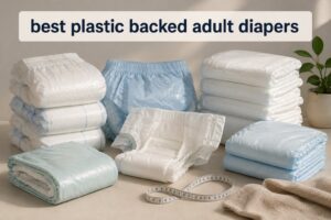 best plastic backed adult diapers