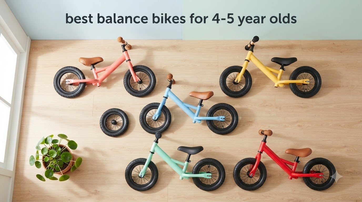 best balance bikes for 4-5 year olds