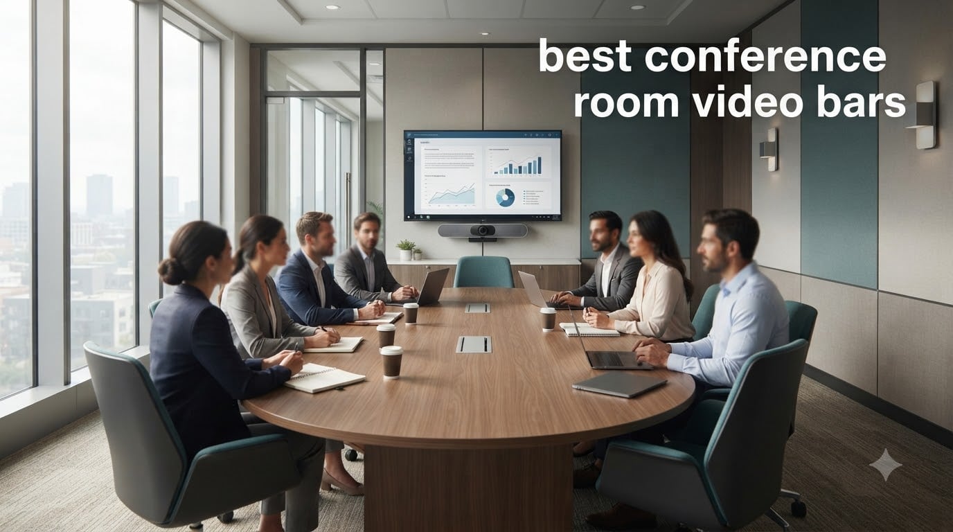 best conference room video bars