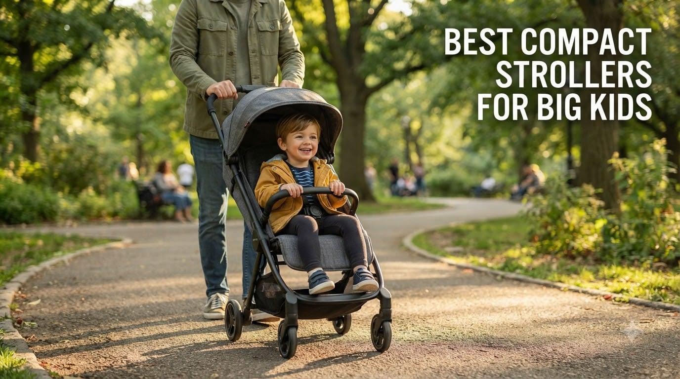 best compact strollers for big kids
