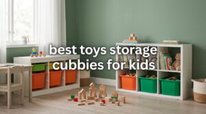 best toys storage cubbies for kids