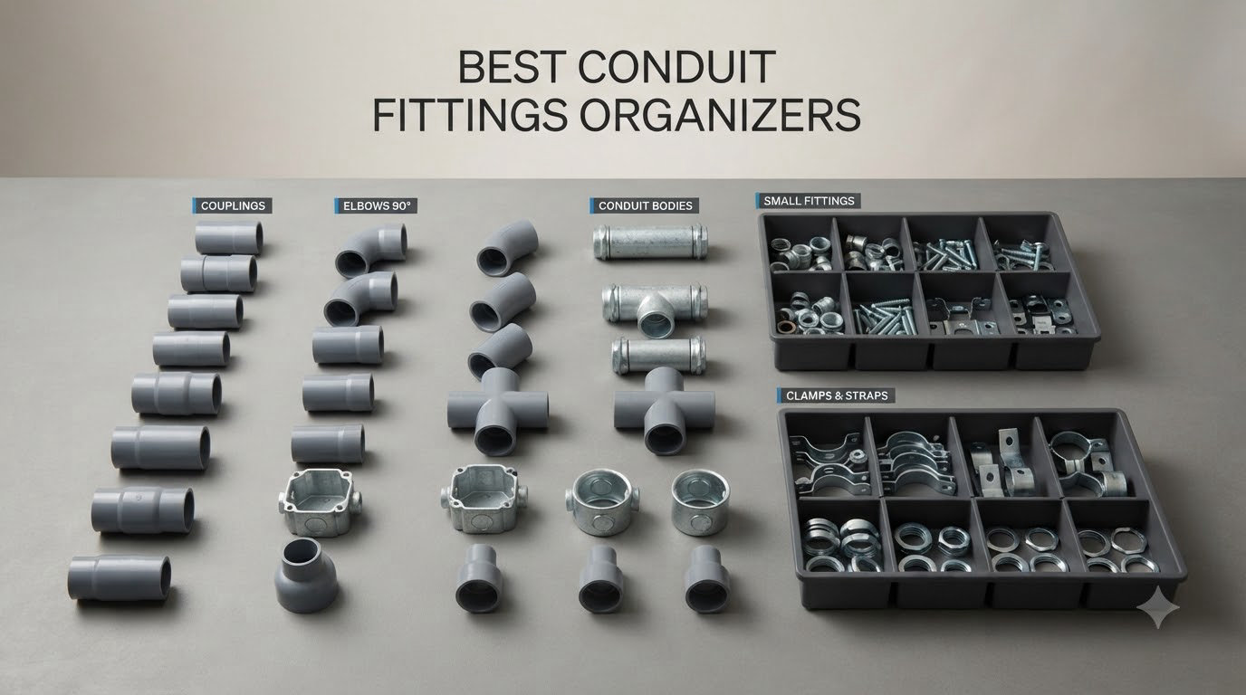 best conduit fittings organizers