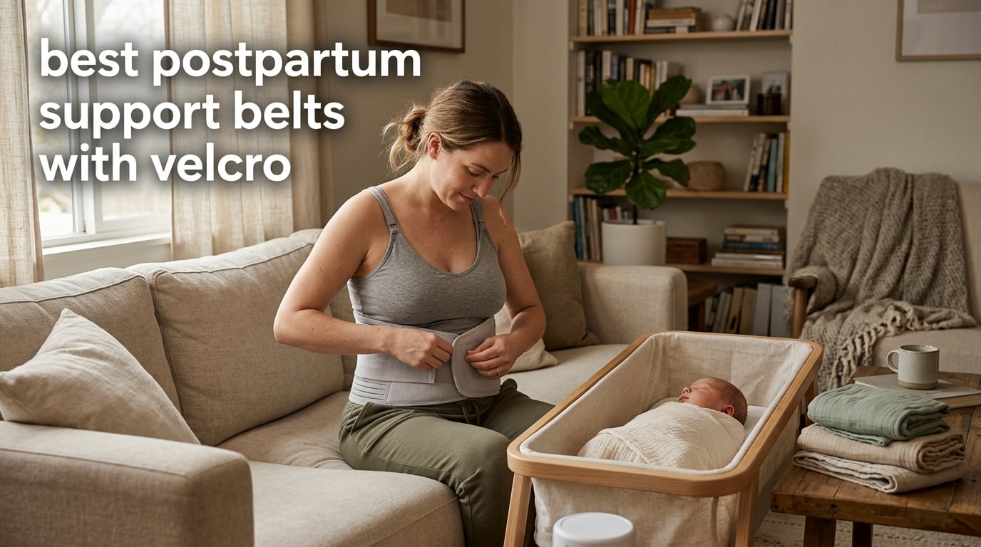 best postpartum support belts with velcro