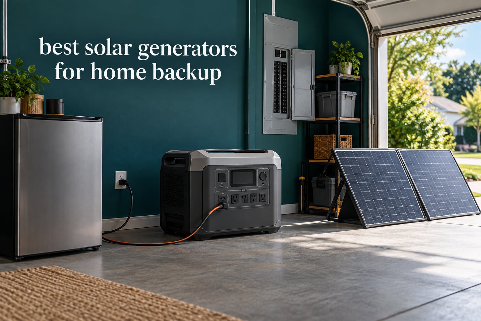 best solar generators for home backup