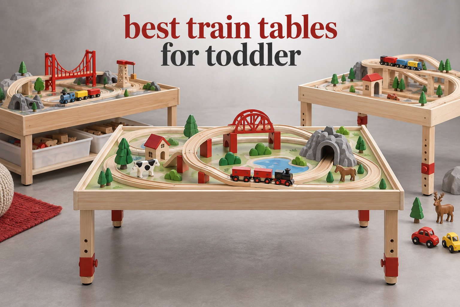 best train tables for toddler