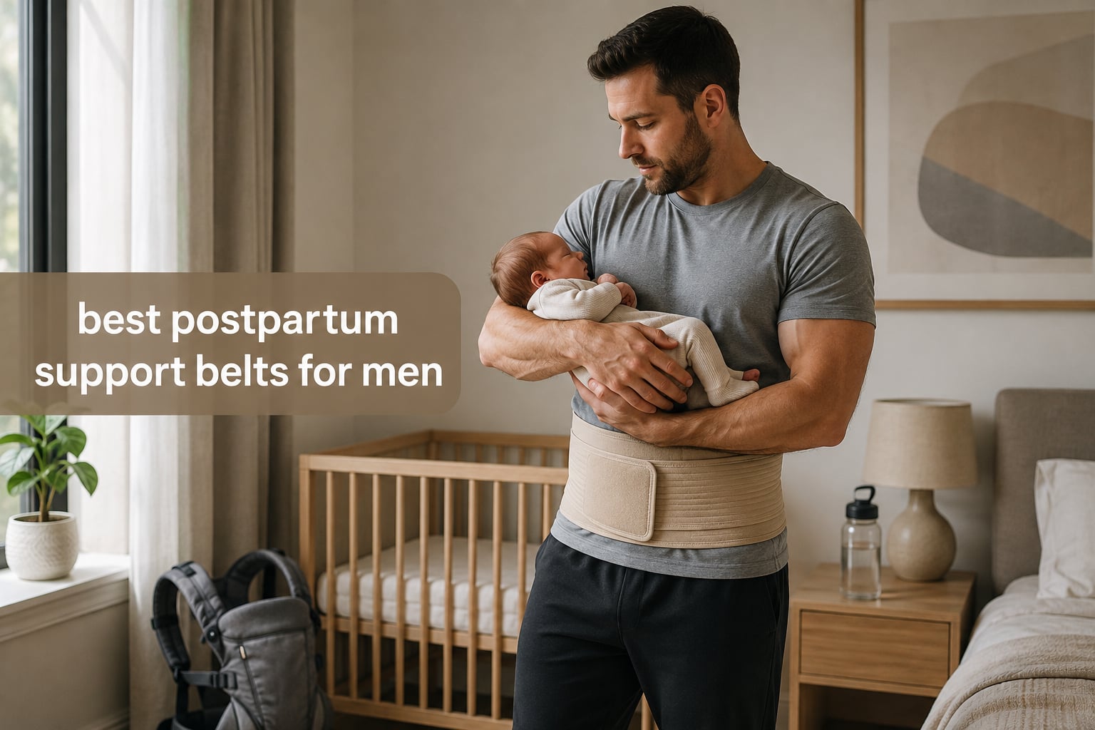 best postpartum support belts for men