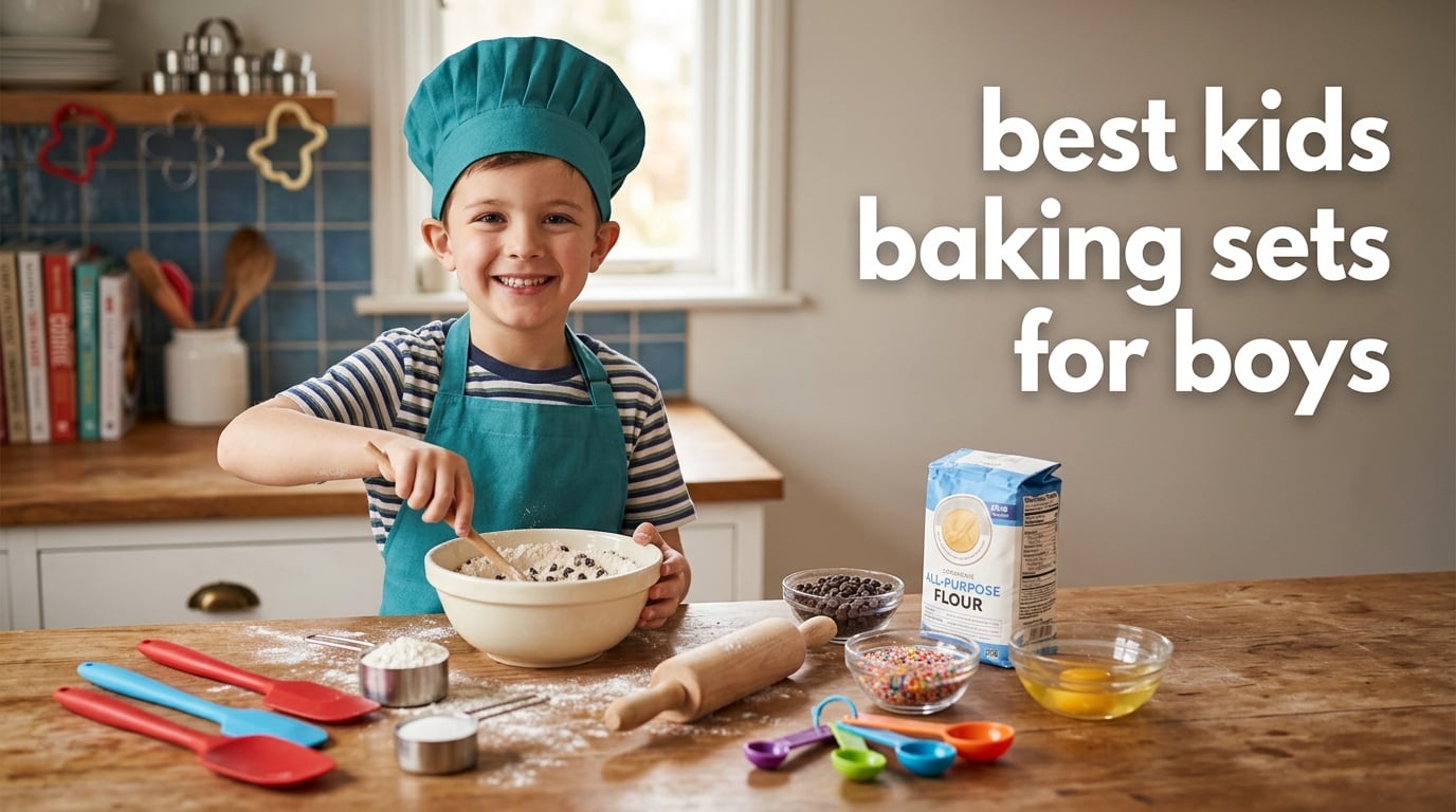 best kids baking sets for boys