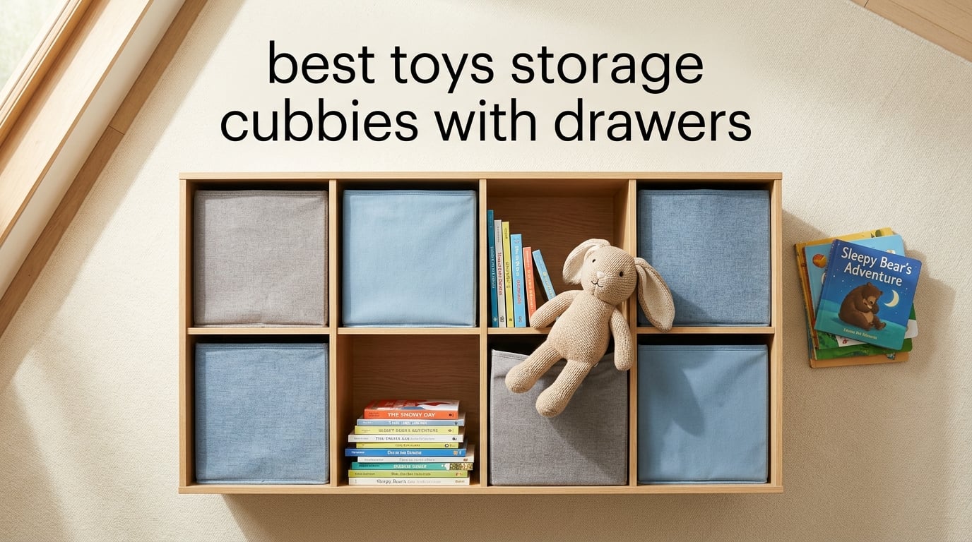 best toys storage cubbies with drawers