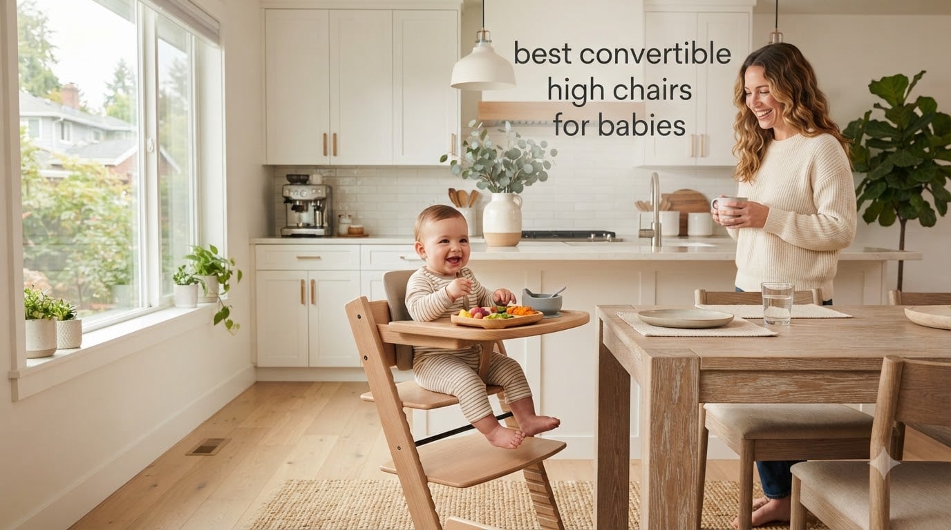 best convertible high chairs for babies