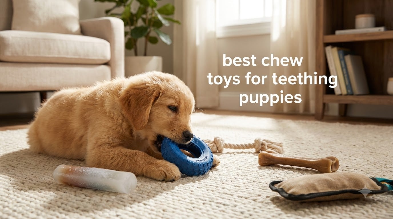 best chew toys for teething puppies