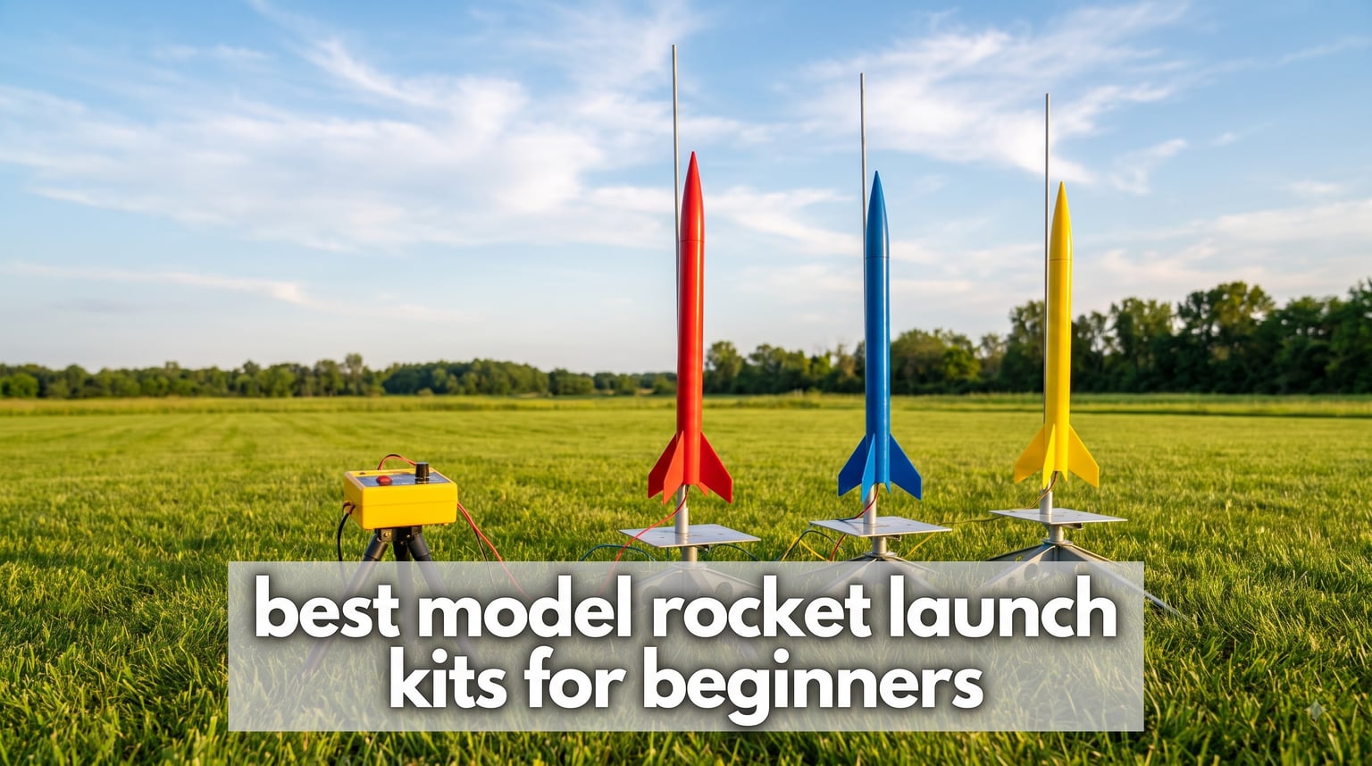 best model rocket launch kits for beginners