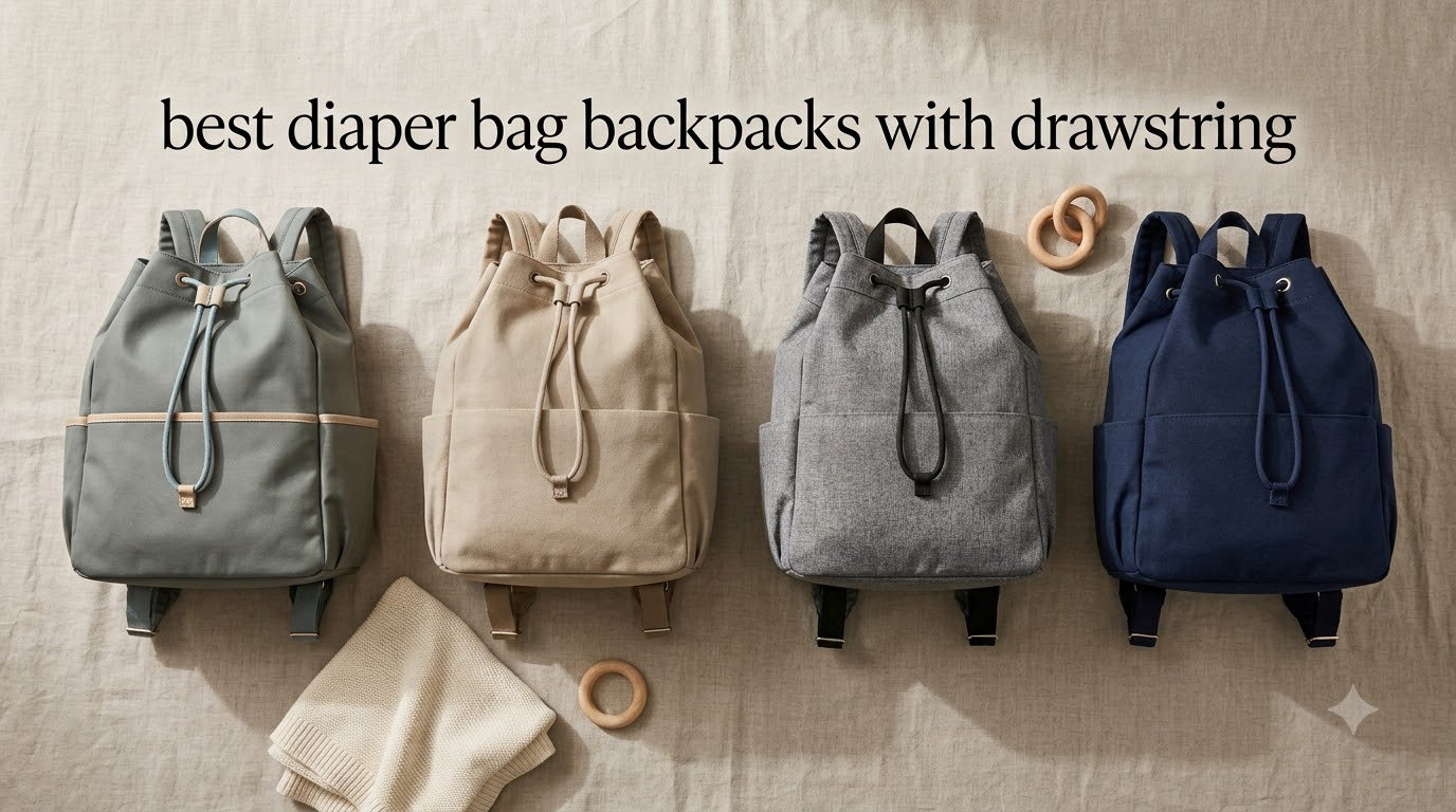 best diaper bag backpacks with drawstring