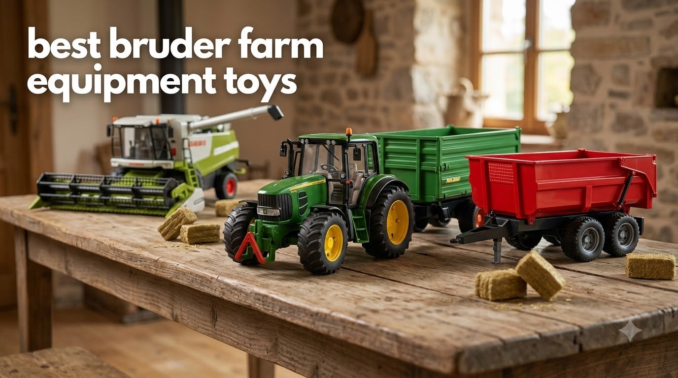 best bruder farm equipment toys