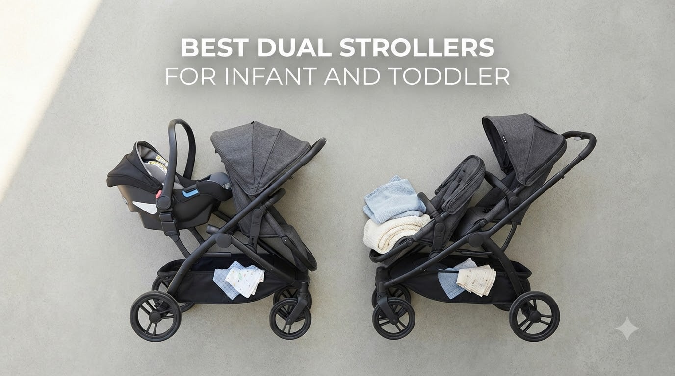 best dual strollers for infant and toddler