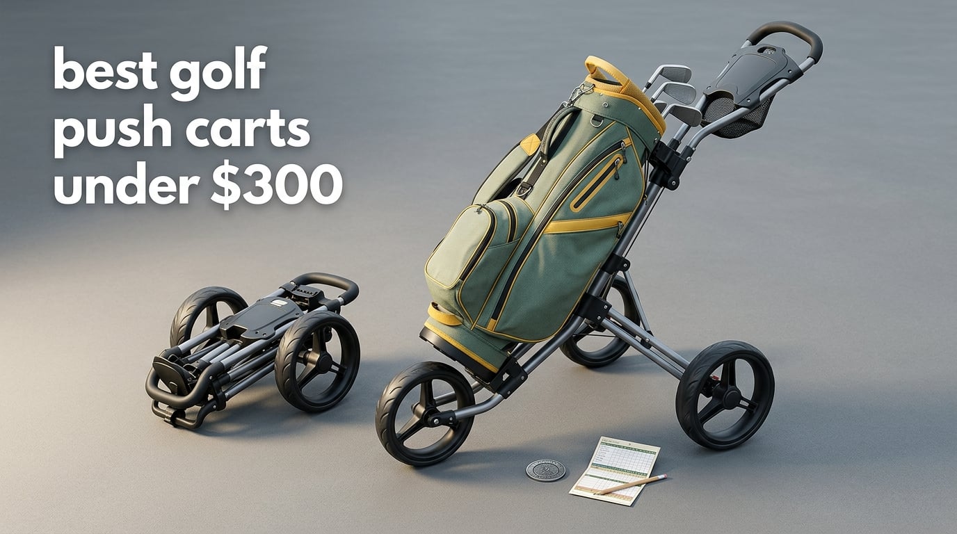 best golf push carts under $300