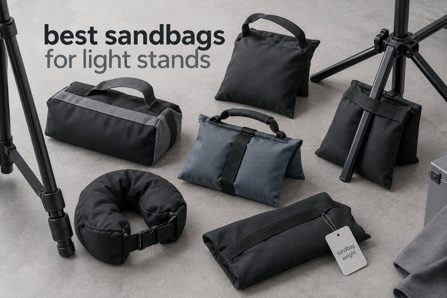 best sandbags for light stands