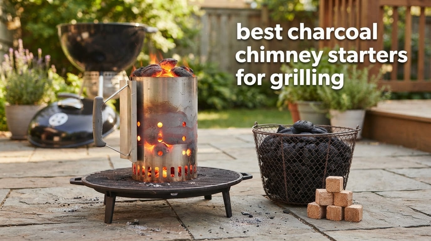 best charcoal chimney starters for grilling