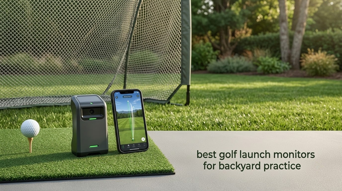 best golf launch monitors for backyard practice