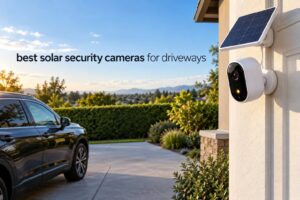 best solar security cameras for driveways