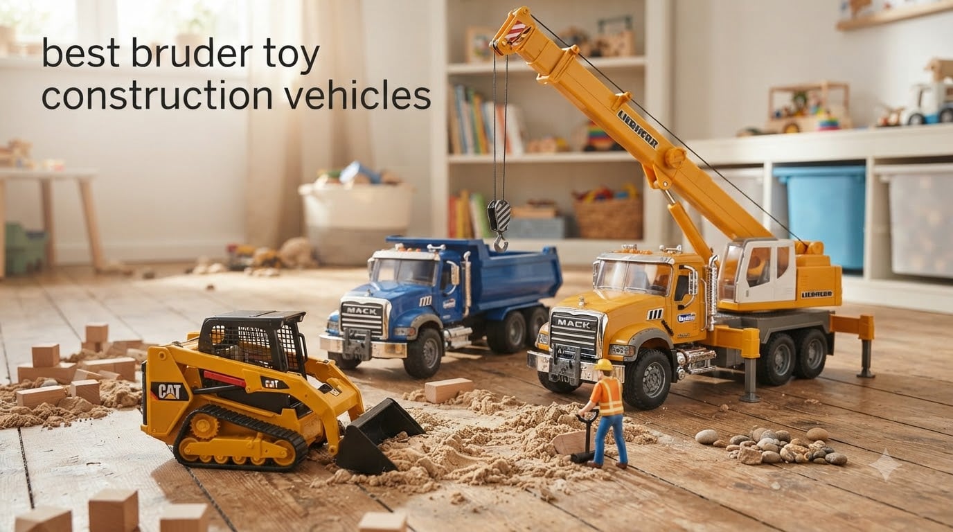 best bruder toy construction vehicles