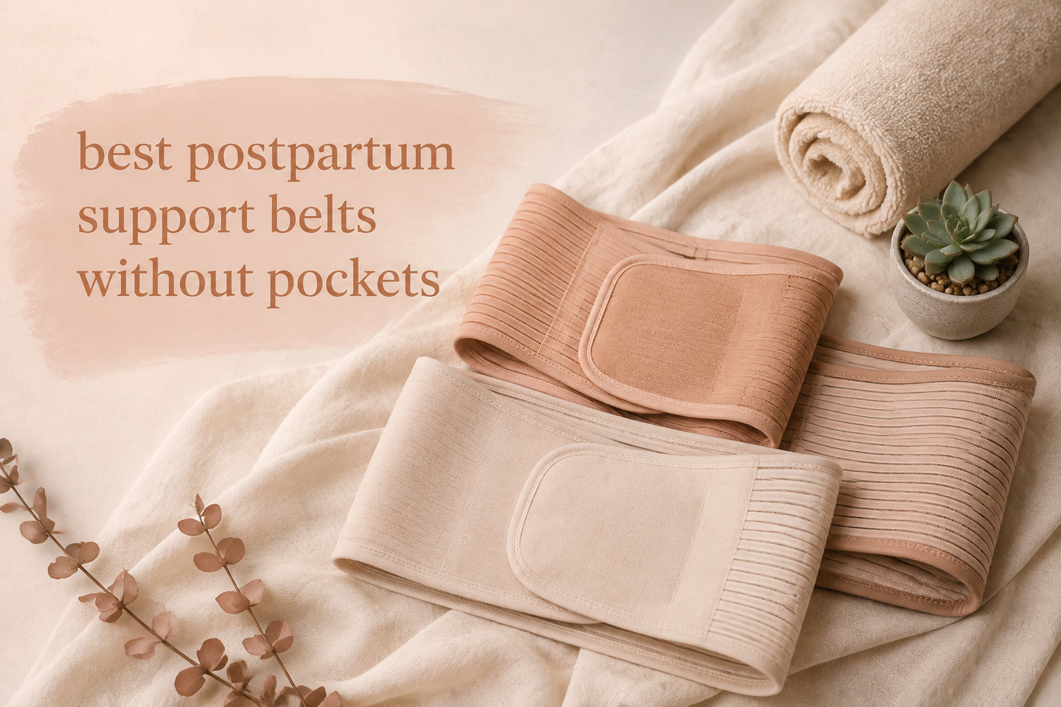 best postpartum support belts without pockets