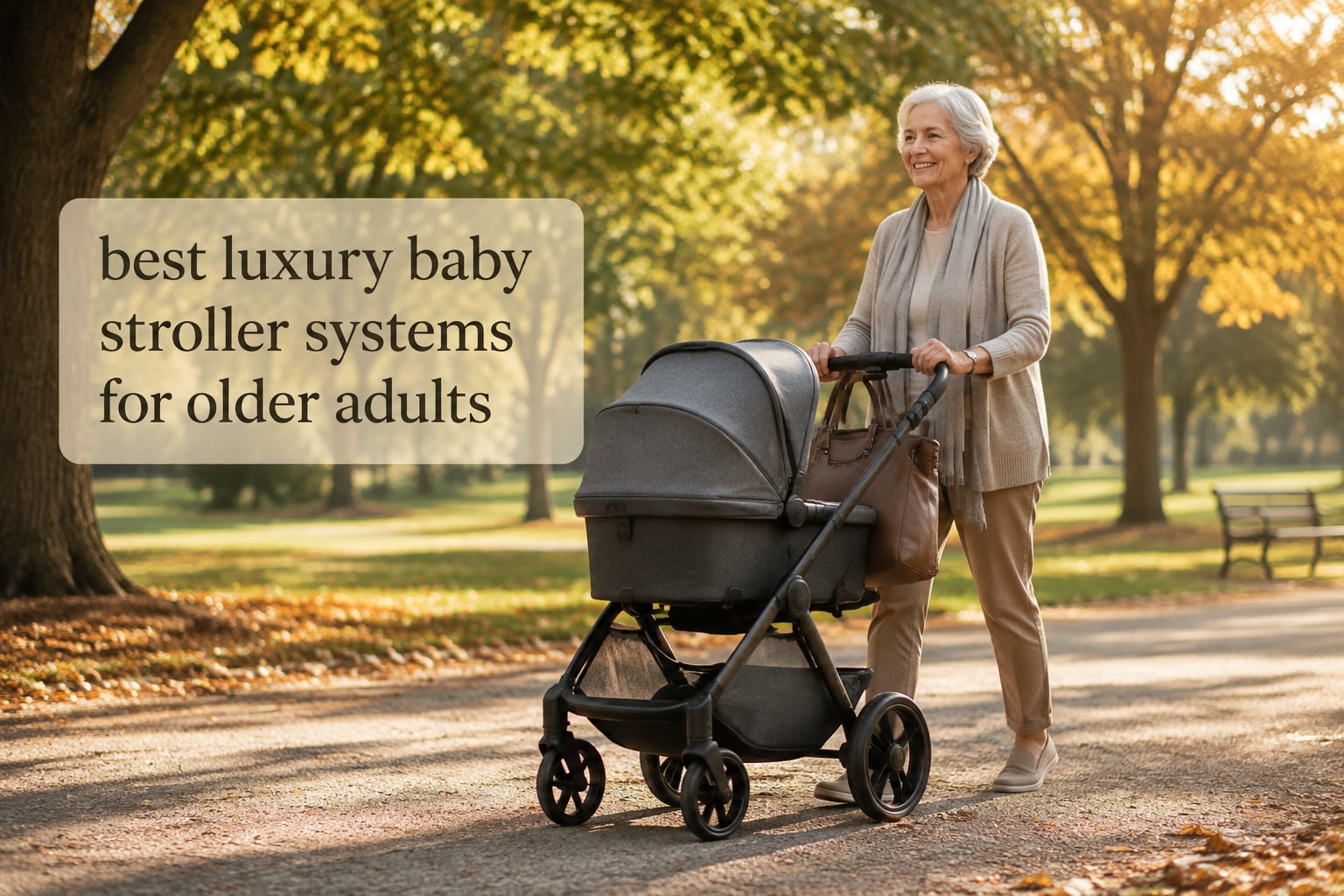 best luxury baby stroller systems for older adults