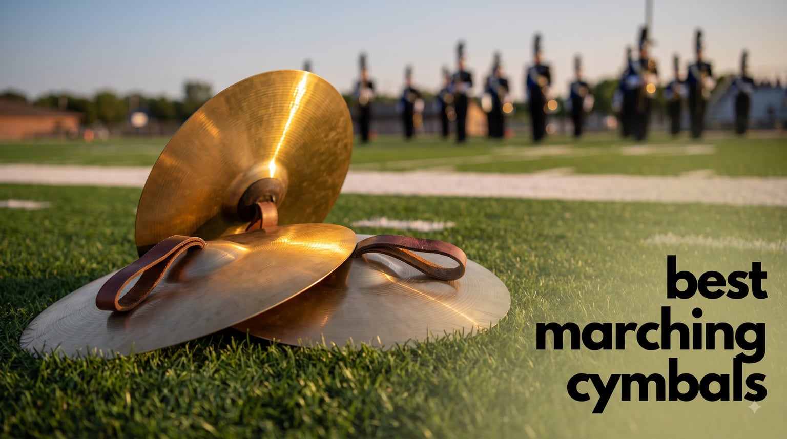 best marching cymbals