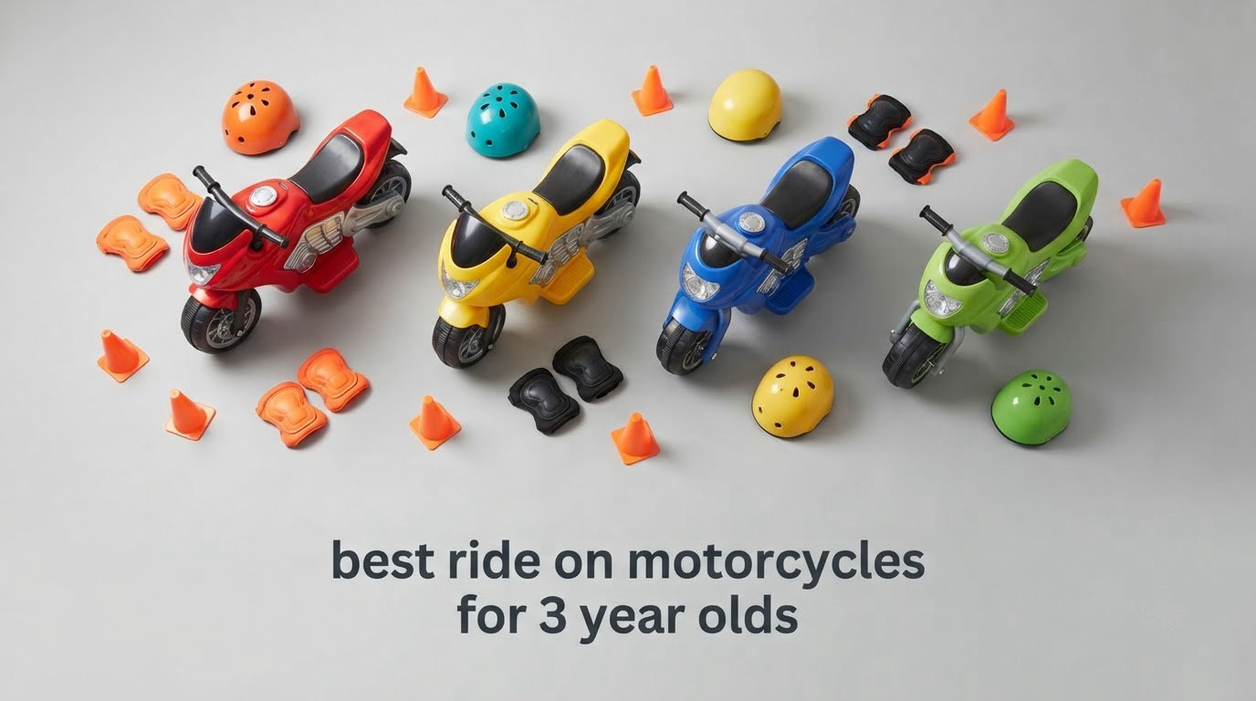 best ride on motorcycles for 3 year olds