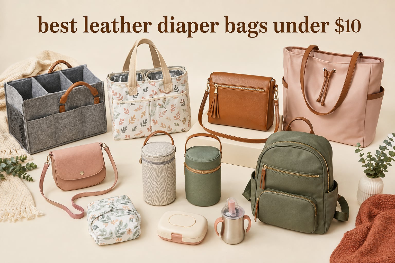best leather diaper bags under $10