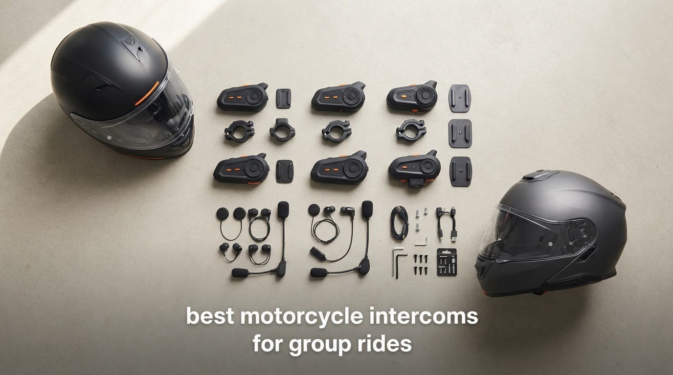 best motorcycle intercoms for group rides