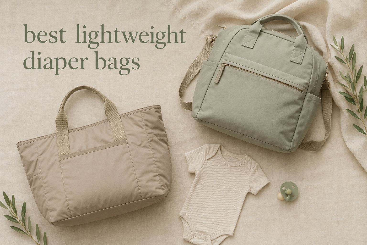 best lightweight diaper bags