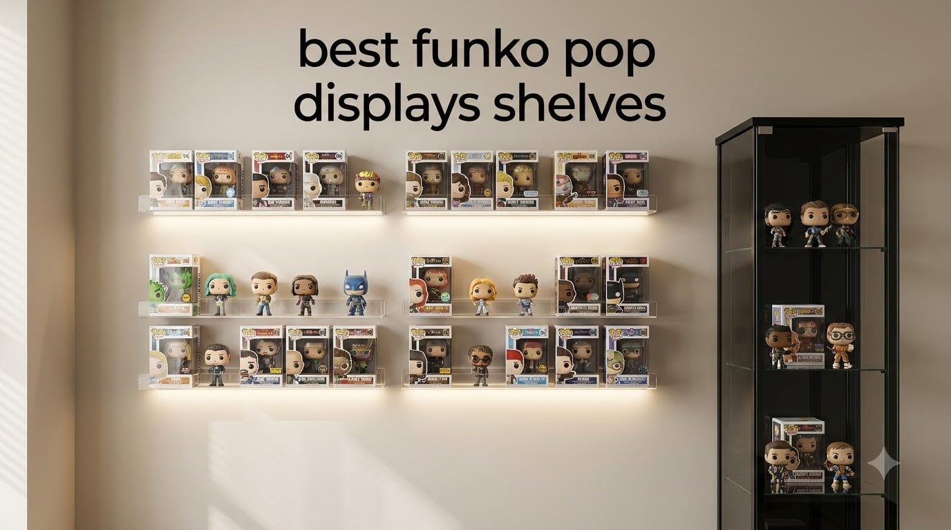 best funko pop displays shelves