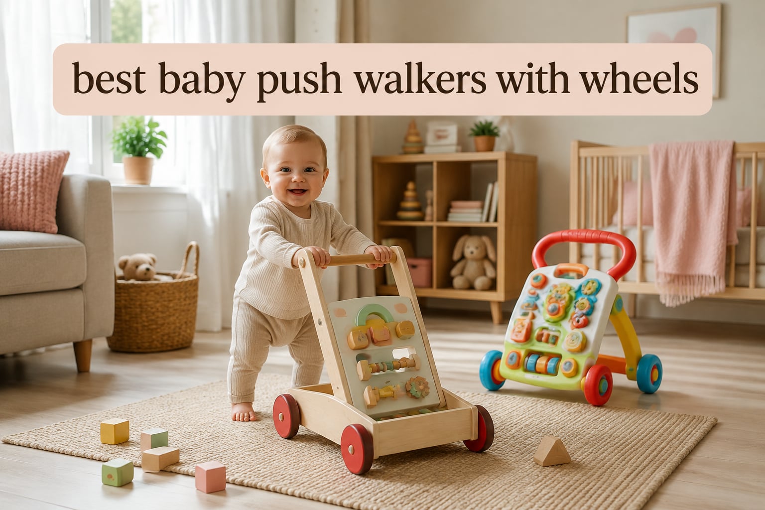 best baby push walkers with wheels