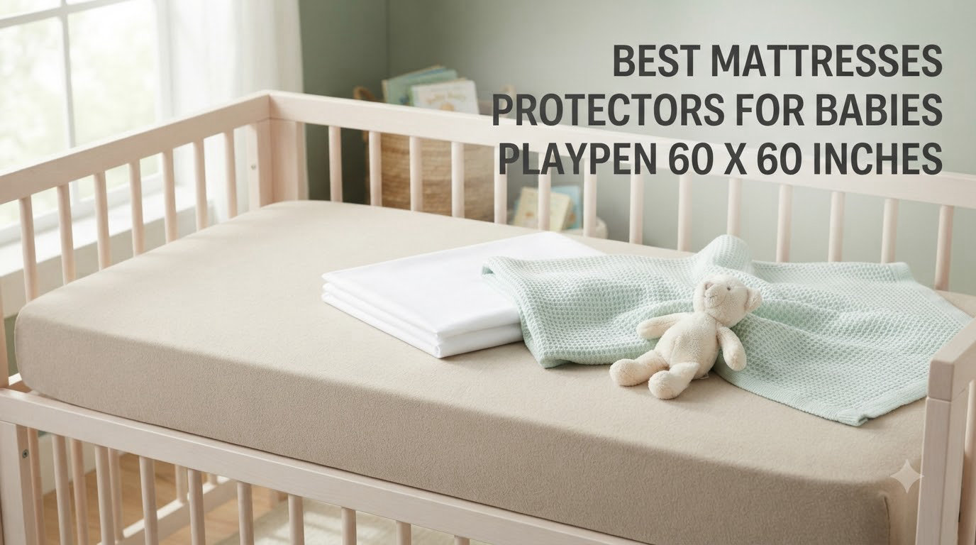 best mattresses protectors for babies playpen 60 x 60 inches