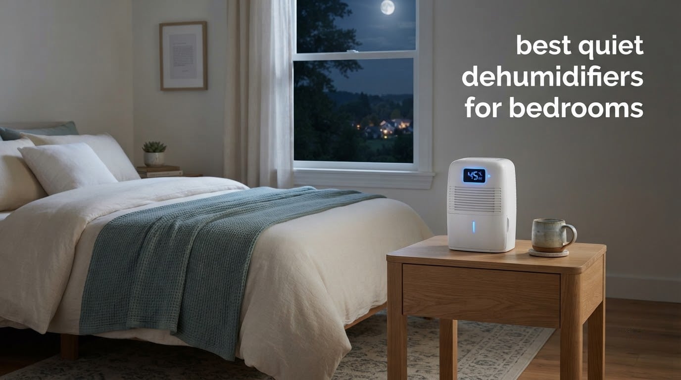 best quiet dehumidifiers for bedrooms