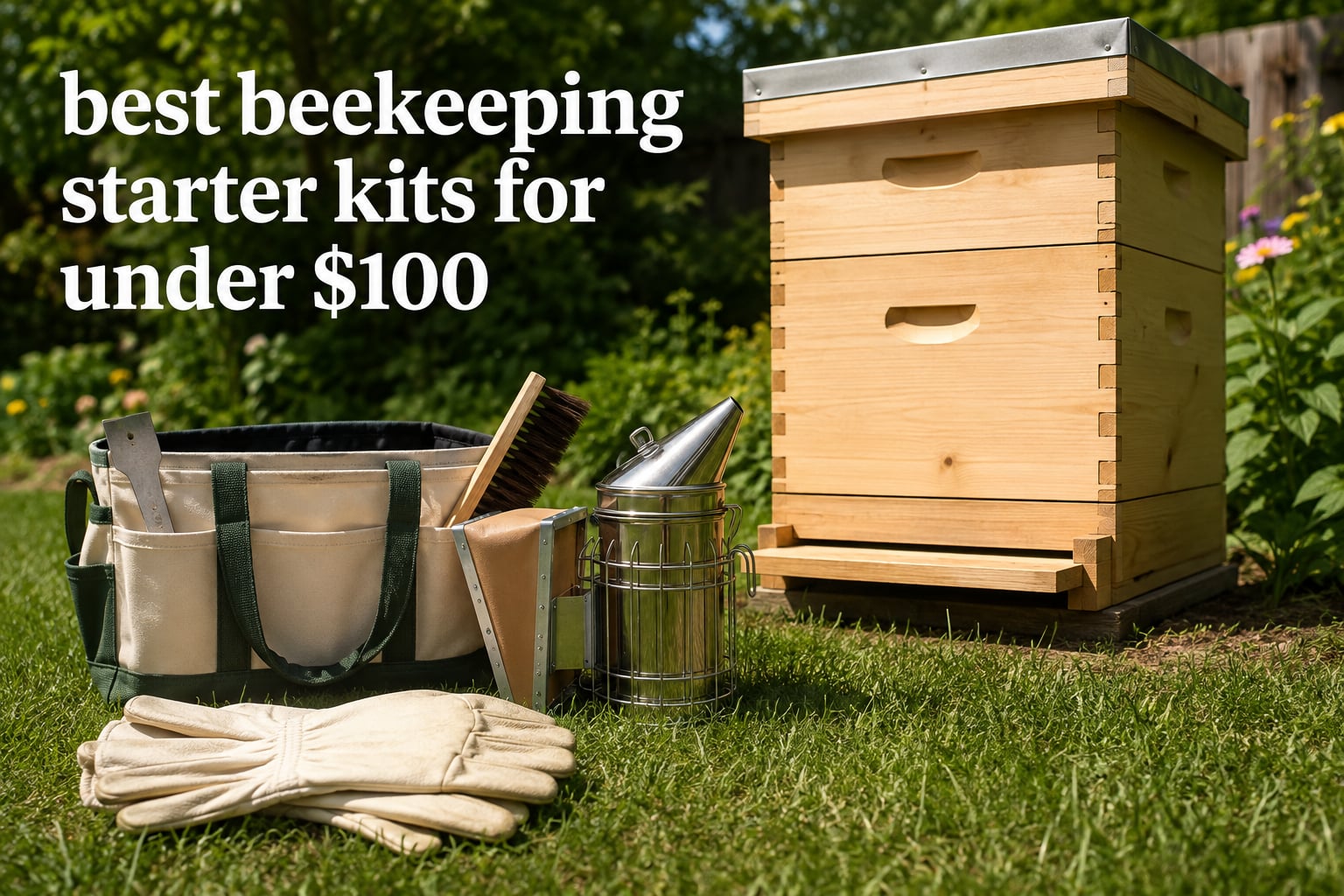 best beekeeping starter kits for under $100