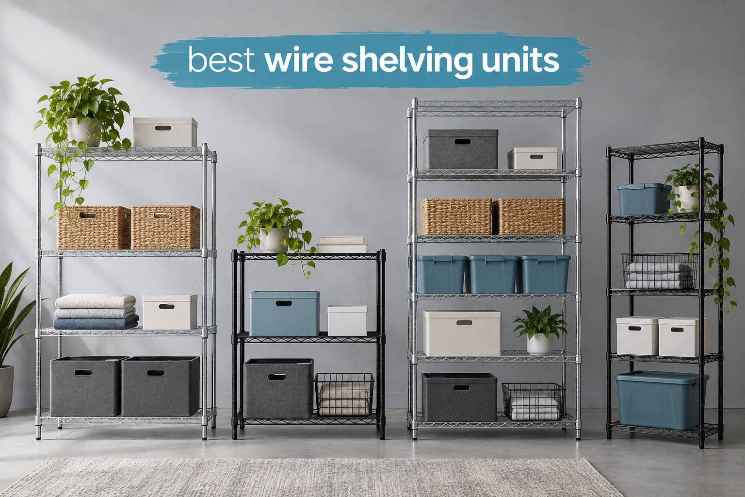best wire shelving units