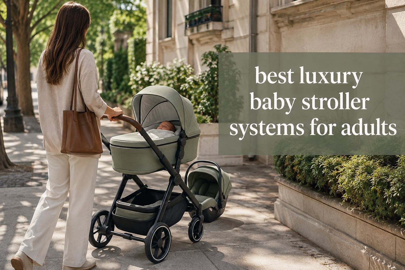 best luxury baby stroller systems for adults