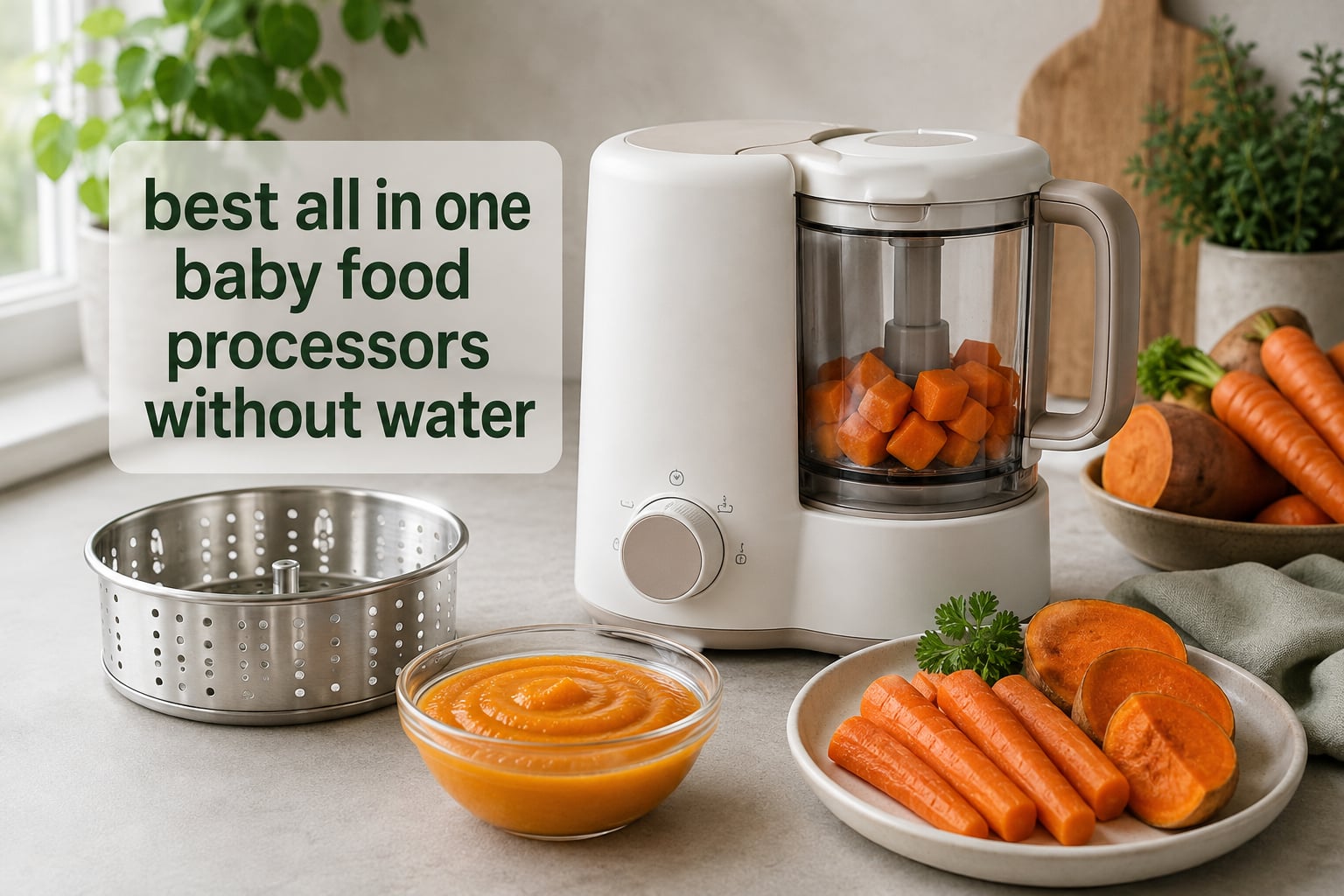 best all in one baby food processors without water