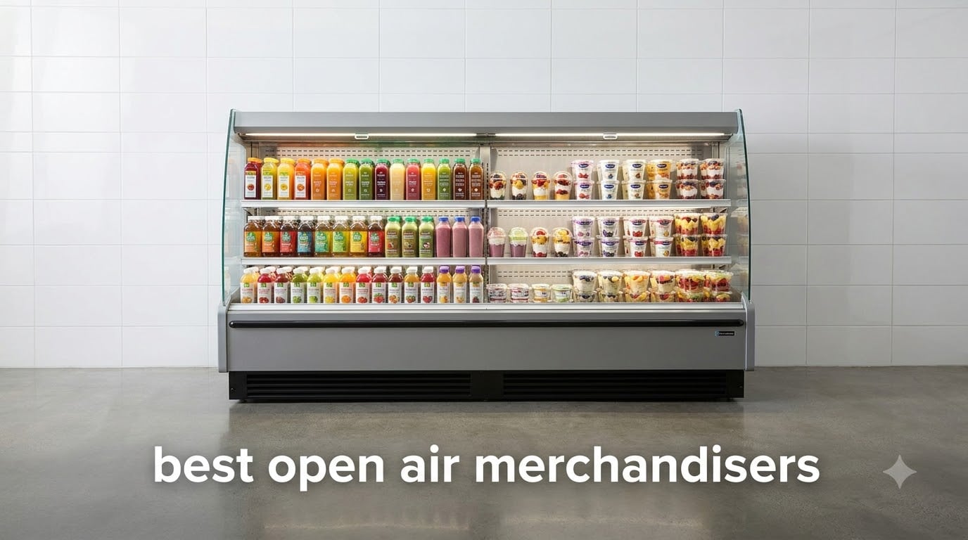 best open air merchandisers