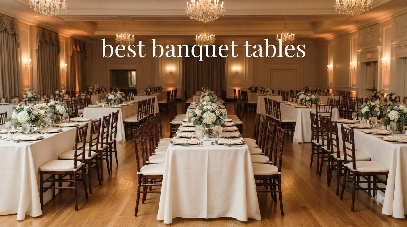 best banquet tables