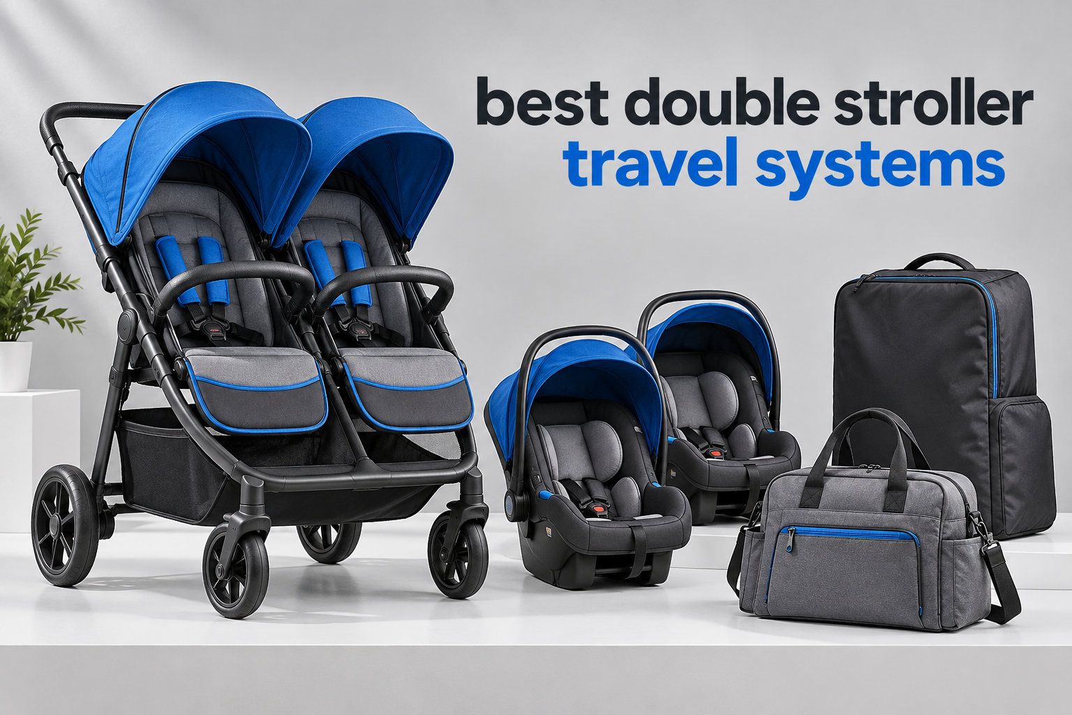 best double stroller travel systems