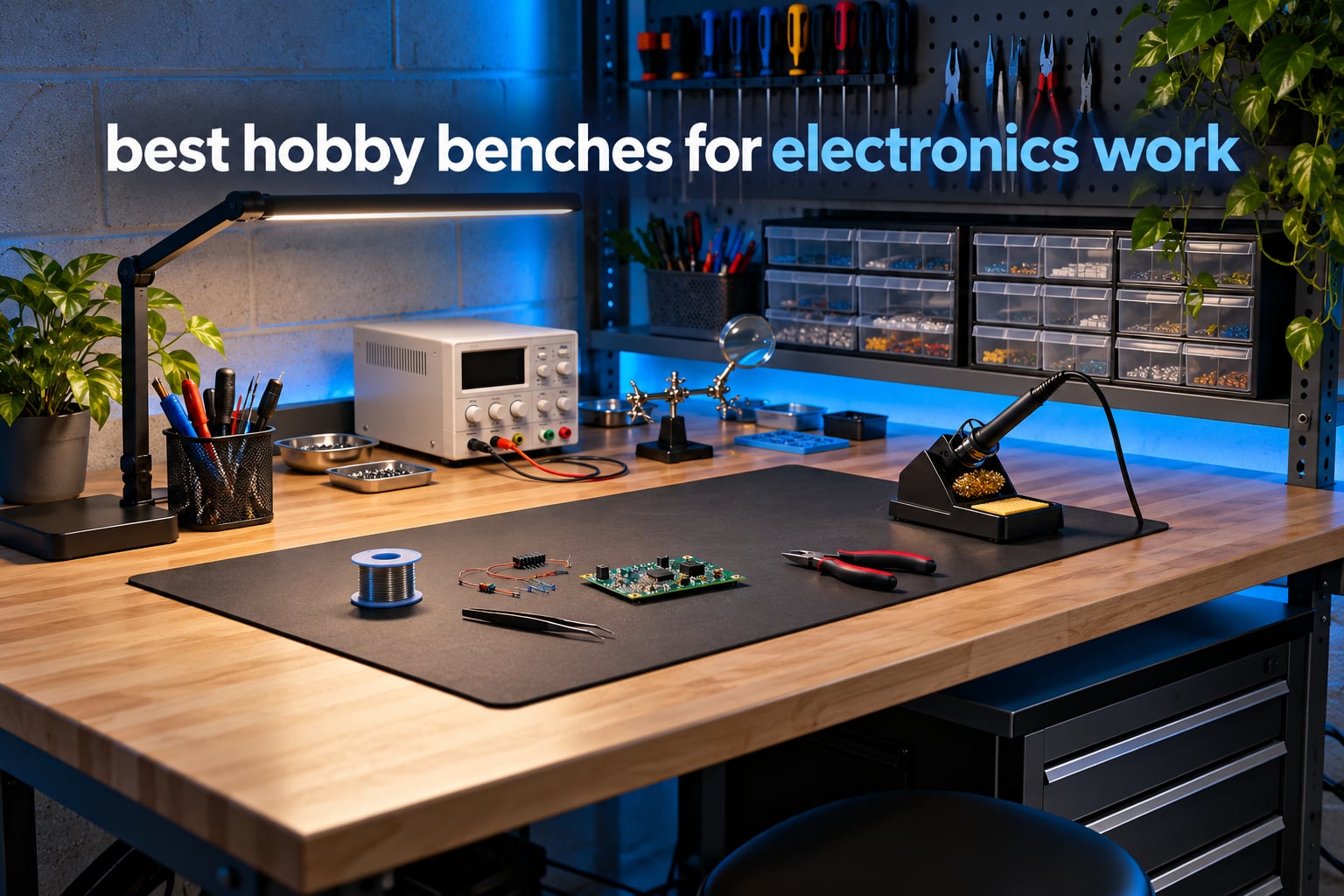 best hobby benches for electronics work