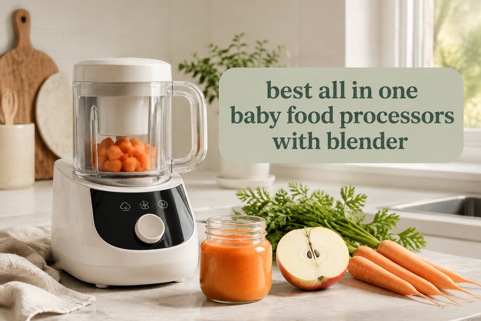 best all in one baby food processors with blender